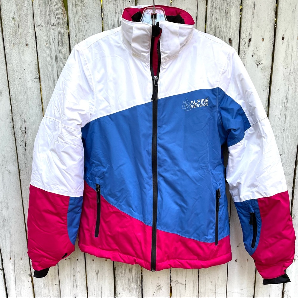 Crivit snow ski Alpine Session winter coat 4 Womens S waterproof